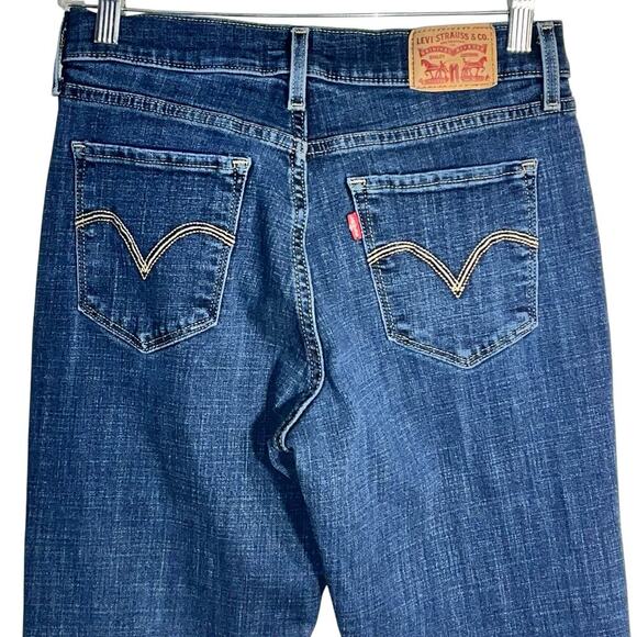 Levi’s Classic Bootcut Jeans Women’s Size 4M Mid Rise Stretch Denim - Picture 4 of 7